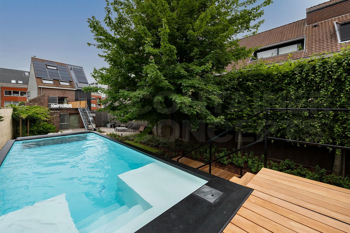 Zwembad en poolhouse Waregem 5